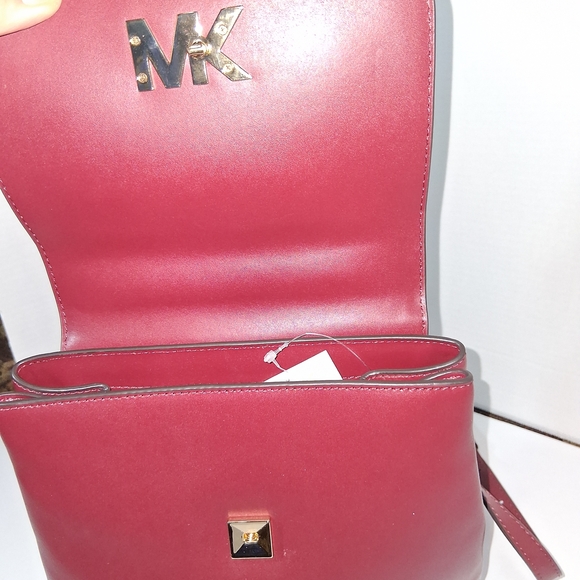 MICHAEL Michael Kors Maroon Mott Backpack - Picture 7 of 14
